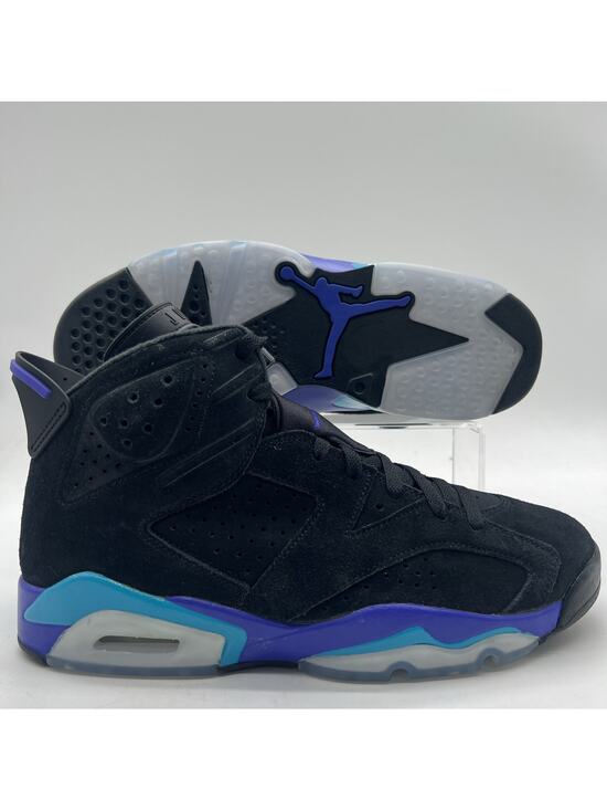 Mens Size 10 Air Jordan 6 Retro Aqua Black Basketball Sneaker CT8529 004 NEW main image 6